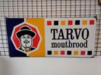 Emaille reclamebord TARVO moutbrood, Verzamelen, Merken en Reclamevoorwerpen, Ophalen of Verzenden, Zo goed als nieuw, Reclamebord