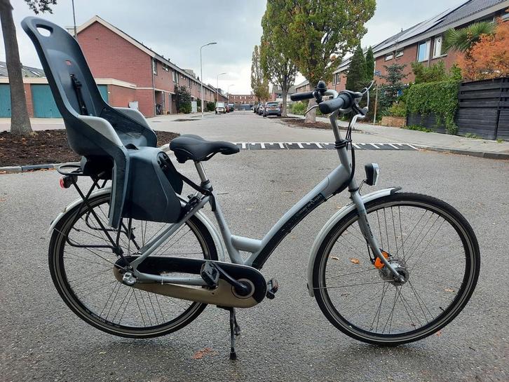 Sparta Marathon 28"/46cm 3 versn. (Met kinderzitje), Fietsen en Brommers, Fietsen | Dames | Damesfietsen, Zo goed als nieuw, Sparta