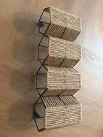 Kave Home – Francina Wijnrek | Stijlvol & Uniek, Ophalen, Zo goed als nieuw, Metaal, Minder dan 50 cm