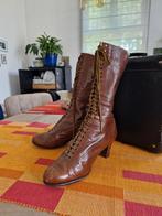 Antieke Victoriaanse rijglaarsjes, Antiek en Kunst, Antiek | Kleding en Accessoires, Ophalen of Verzenden, Dames