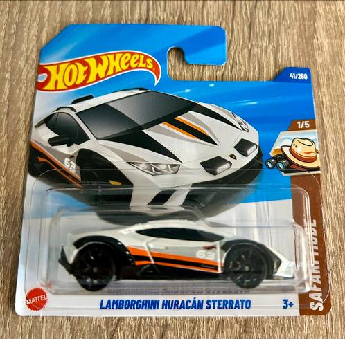 Hot Wheels - Lamborghini Huracán Sterrato (2025), Hobby en Vrije tijd, Modelauto's | Overige schalen, Nieuw, Auto, Ophalen of Verzenden