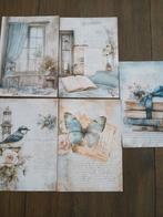 Grote scrapbooking plaatjes 21 bij 15 cm, Hobby en Vrije tijd, Scrapbooking, Ophalen of Verzenden, Nieuw, Papier of Karton, Scrap