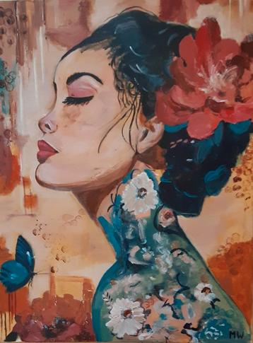 Beauty/ kunst   80-60cm beschikbaar voor biedingen