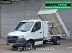 Mercedes Sprinter 514 CDI Kipper met Kist Dubbel Cabine Dubb, Stof, Gebruikt, Euro 6, Wit