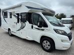 Chausson Flash 728EB Queensbed Hefbed Automaat Euro 6, Caravans en Kamperen, Campers, Automaat, Fiat, Half-integraal, Benzine