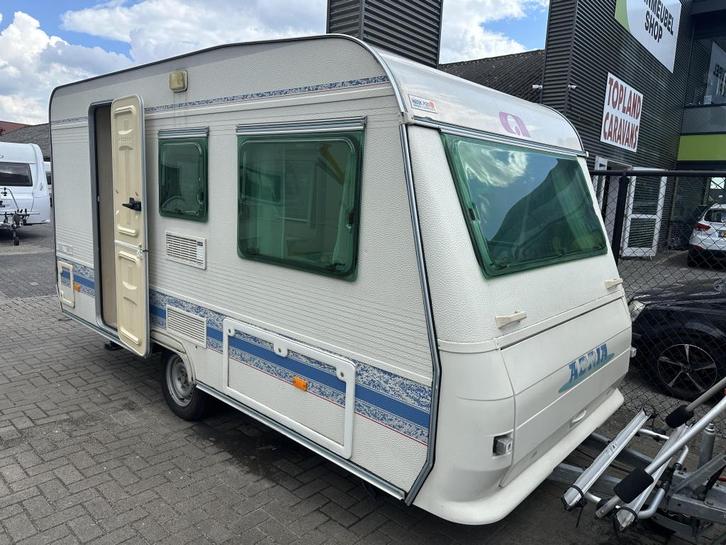 ADRIA UNICA A 390 DS VOORTENT - DWARSBED, Caravans en Kamperen, Caravans, Bedrijf, tot en met 4, 500 - 750 kg, Standaardzit, Adria