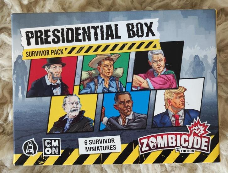 Zombicide 2nd Edition Presidential Box, Hobby en Vrije tijd, Gezelschapsspellen | Bordspellen, Nieuw, Een of twee spelers, Drie of vier spelers
