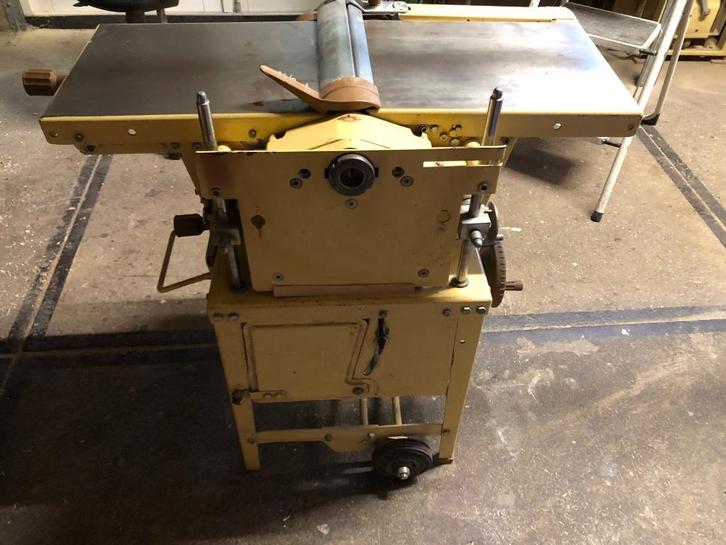 vlak/vandiktebank van Scheppach, Doe-het-zelf en Verbouw, Schaafmachines, Gebruikt, Elektrisch, Ophalen