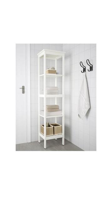 Stellingkast kast ikea hemnes wit