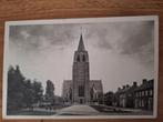 Fotokaart Wouw - St. Lambertuskerk, Verzamelen, Ophalen of Verzenden, 1940 tot 1960, Gelopen, Noord-Brabant