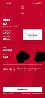 ajax vs az kaart 428, Eén persoon