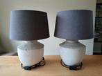 Sfeervolle landelijke tafel lampen set van 2, Huis en Inrichting, Lampen | Tafellampen, Ophalen, Zo goed als nieuw, Minder dan 50 cm