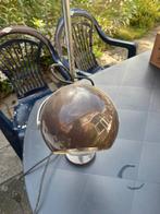 Eye ball lamp tafelmodel bruine kap anvia  Almelo retro, Ophalen of Verzenden