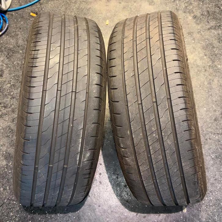 2x 205/55/16 mooie goodyear EfficientGrip Performance 7mm., Auto-onderdelen, Overige Auto-onderdelen, Nieuw, Ophalen