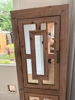 Mango hout spiegelkast, Ophalen, Zo goed als nieuw