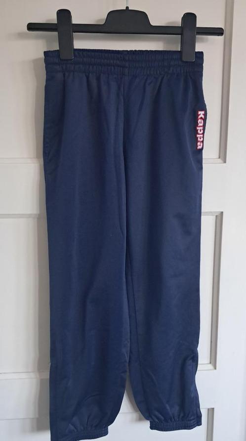 Trainingsbroek broek merk Kappa maat 140 donkerblauw, Kinderen en Baby's, Kinderkleding | Maat 140, Zo goed als nieuw, Jongen of Meisje