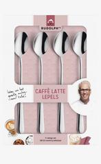 GEZOCHT 2 of meer sets caffè latte lepels van Rudolph, Nieuw, Ophalen of Verzenden, Rvs of Chroom, Vaatwasserbestendig