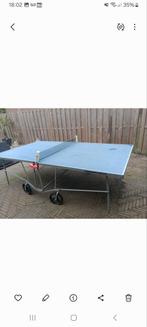 Nette pingpongtafel, Sport en Fitness, Tafeltennis, Ophalen, Zo goed als nieuw, Tafel Indoor, Inklapbaar