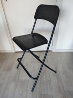 IKEA Barkruk Zwart / Bar stool black, Zwart, Ophalen of Verzenden, Zo goed als nieuw, Hout