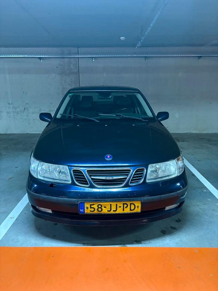 Saab 9-5 2.3 T AUT 2002 Blauw, Auto's, Saab, Particulier, Saab 9-5, Benzine, E, Sedan, Automaat, Origineel Nederlands, Blauw, Voorwielaandrijving