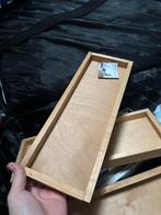 Dienblad plankje 5stuks, Verzenden, Nieuw, Rechthoekig, Hout