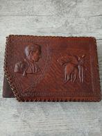 Vintage Lederen Portemonnee Sevilla Stierenvechten, Ophalen of Verzenden, Dames