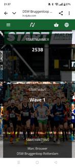 Bruggenloop startbewijs wave 1, Tickets en Kaartjes, Evenementen en Festivals, Eén persoon