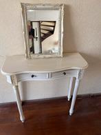 Kaptafeltje brocante stijl, Huis en Inrichting, Tafels | Kaptafels, Ophalen, Gebruikt, 50 tot 100 cm, Minder dan 100 cm