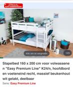 Stapelbed 160x200 -, Ophalen of Verzenden, Gebruikt, Stapelbed