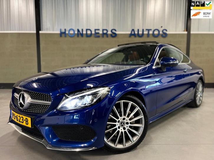Mercedes-Benz C-klasse Coupé 200 AMG LINE PREMIUM PLUS I PA, Auto's, Mercedes-Benz, Bedrijf, Te koop, C-Klasse, 360° camera, ABS