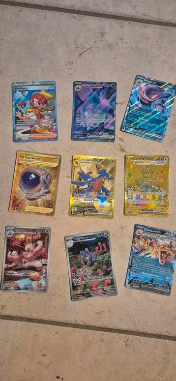 Pokémon Kaarten Collectie - EX, Gold, Trainer beschikbaar voor biedingen