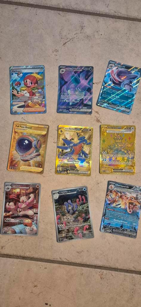 Pokémon Kaarten Collectie - EX, Gold, Trainer, Hobby en Vrije tijd, Verzamelkaartspellen | Pokémon, Gebruikt, Losse kaart, Foil