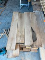 Eiken Planken - Partij Hout, Doe-het-zelf en Verbouw, Hout en Planken, Ophalen, Gebruikt, 25 tot 50 mm, Eiken