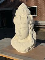 PTMD - Dewi white poly lakshmi head 16 x 45 x 110 - 40 KG, Ophalen, Nieuw, Religie