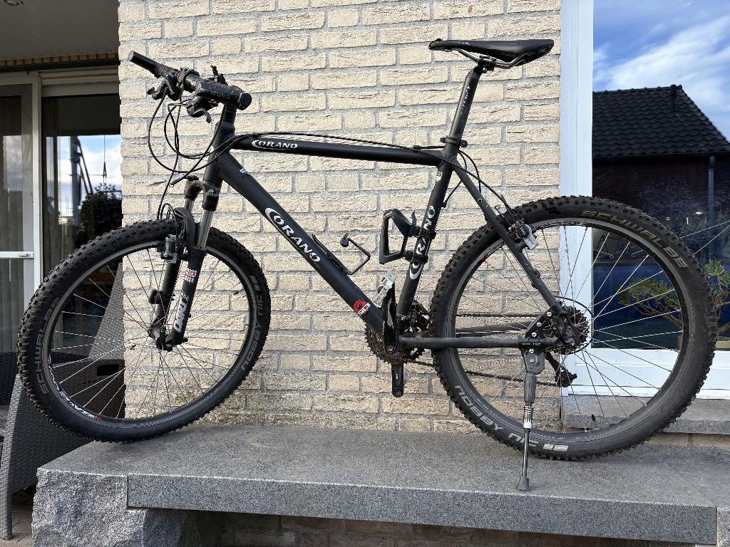 Mountainbike Heren Corano, Gebruikt, 49 tot 53 cm, Meer dan 20 versnellingen, Ophalen