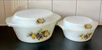 Vintage set dekschalen Arcopal Fruits des France, Ophalen of Verzenden