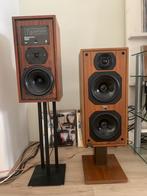 B&W DM 5 Vintage audio speakers, Front, Rear of Stereo speakers, Bowers & Wilkins (B&W), Zo goed als nieuw, 60 tot 120 watt