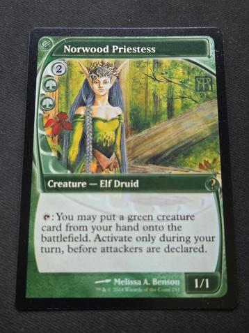 Norwood Priestess beschikbaar voor biedingen
