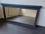 Grote eiken spiegel ook leuk in serre of overkapping, Huis en Inrichting, Woonaccessoires | Spiegels, Ophalen, Gebruikt, Minder dan 100 cm