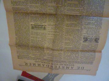 Krantenknipsel De Amsterdammer 3 nov 1917