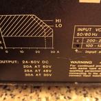 Voeding 24-60 volt, Ophalen