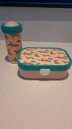 Mepal Lunchset Luipaard - Drinkbeker & Lunchtrommel, Ophalen, Gebruikt