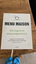 Kookboek Menu Maison, Ophalen of Verzenden