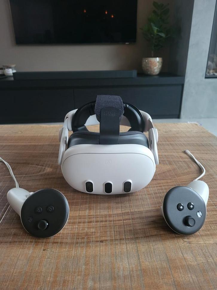 Meta Quest 3 512GB VR Bril, Spelcomputers en Games, Virtual Reality, Nieuw, Pc, VR-bril, Ophalen of Verzenden
