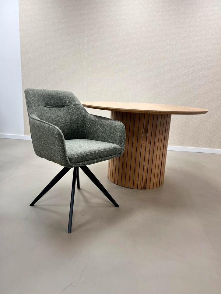 4x Luxe draaistoelen - Nieuw in doos - Direct leverbaar, Huis en Inrichting, Stoelen, Nieuw, Vijf, Zes of meer stoelen, Stof, Overige kleuren