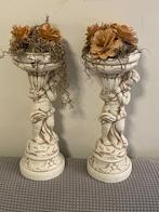 Planten standaard cherubijn, Huis en Inrichting, Woonaccessoires | Zuilen en Pilaren, Ophalen of Verzenden, Gebruikt