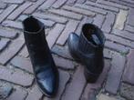 GRATIS VERZENDEN ZWARTE LEREN SENDRA LAARZEN MT 38, Verzenden, Zwart, Lage of Enkellaarzen, Nieuw