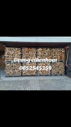 Droog Eikenhout te Koop, 6 m³ of meer, Ophalen, Eikenhout, Blokken