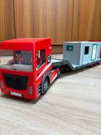 Playmobil dieplader met 2 containers en accesoires, Ophalen, Gebruikt