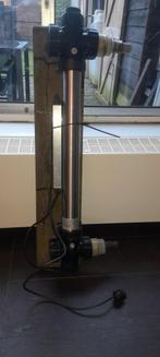 Rvs  zgan uvc 75watt uv lamp incl  uv lamp koopje weg=weg, Zo goed als nieuw, Ophalen